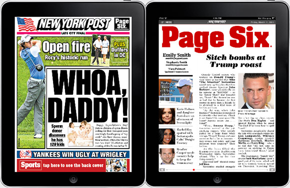 NewYorkPostoniPad